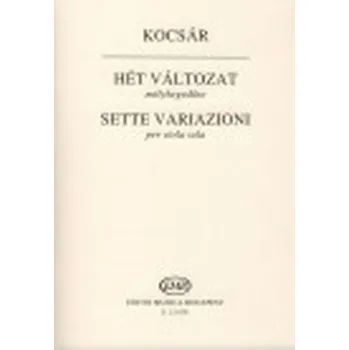 Sette Variazioni per viola sola