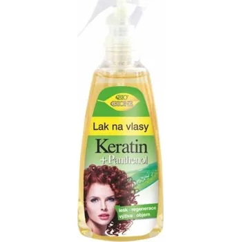 Stylingový přípravek Bione Cosmetics Panthenol & Keratin lak na vlasy 200 ml