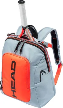 Tenisová taška HEAD Kids Backpack Rebel 2021 oranžový/šedý