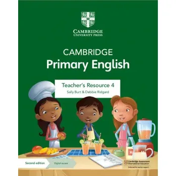 Anglický jazyk Cambridge Primary English Teacher's Resource 4 with Digital Access – Sally Burt,Debbie Ridgard (EN)