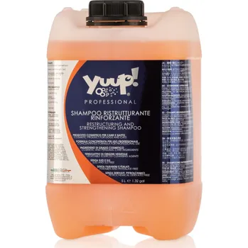 Kosmetika pro psa Yuup! Restrukturalizační a posilující šampon Yuup Objem: 5000 ml