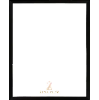 Rám na obraz Černý rámeček 21 x 30 cm