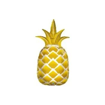 Balónek Fóliový balónek Zlatý Ananas 112cm (Fóliový balónek Zlatý Ananas 112cm )