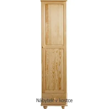 Komoda Skříň z masivu DEJ15/A-B Barevné provedení: Dub, Provedení: s tyčí