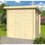 Zahradní srubový domek, 19 mm Eigo 220X220 (Zahradní srubový domek 19 mm)