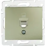 KANLUX DOMO Datová zásuvka (RJ45Cat 5e Jack) - šampaňská
