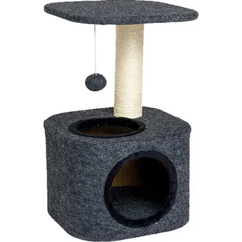 ZooRoyal odpočívadlo pro kočky Lisa 58 cm, plstěné, antracitové