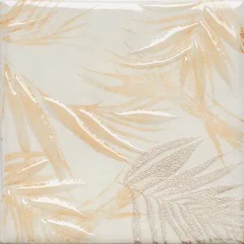 Clay Flower Mustard - obkládačka inzerto 10x10 00G1D06