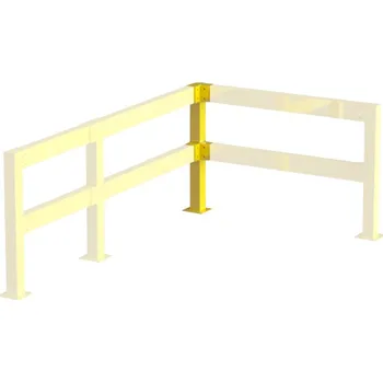 Plotový sloupek Rohový ocelový sloupek, 110 cm