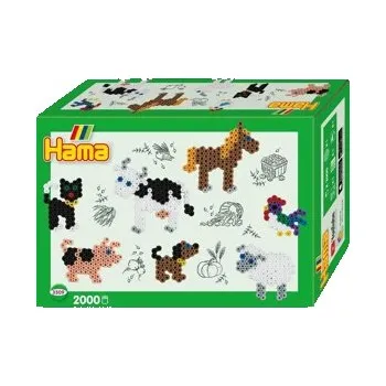 zažehlovací korálek HAMA ZAŽEHLOVACÍ KORÁLKY MIDI - MALÝ SVĚT - FARMA