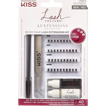 Umělé řasy KISS Lash Couture LuXtension Cluster Kit