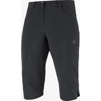 Dámské kraťasy Kalhoty 3/4 outdoorové Salomon Wayfarer Capri W Velikost: 36 černá