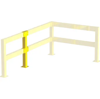 Plotový sloupek Středový ocelový sloupek, 110 cm