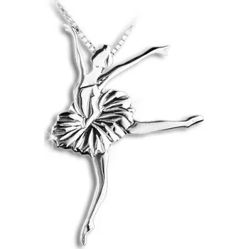 Přívěsek Mikelart,Stříbrný přívěsek Labutí jezero 015,stříbro 925/1000