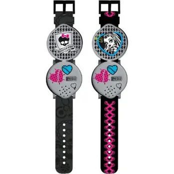 Panenka Hodinky digitální Monster High na BO se zvukem 6 dr. na kartě