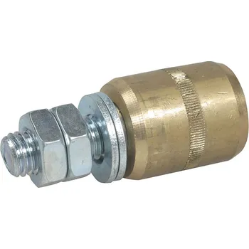 Pohon brány IBFM Oliva 461 - 32 - horní držení brány - mosazný váleček s ocelovým středovým šroubem pro horní držení posuvné brány