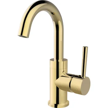 BESCO Stojánková umyvadlová baterie ILLUSION II Zlatá BABUIIIZL