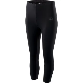 Dámské legíny Dámské elastické kalhoty IQ SILKY 3/4 WMNS BLACK L
