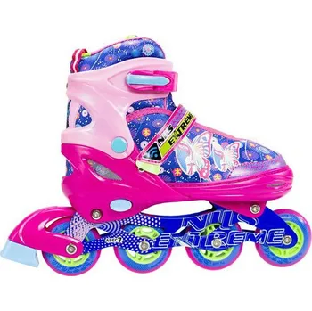 Kolečkové brusle Kolečkové brusle NILS EXTREME růžové vel. 38-41