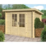 Zahradní srubový domek 28 mm Kris 290X200 (Zahradní srubový domek 28 mm)