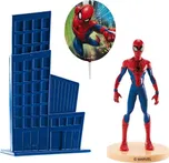 Dekora Spiderman sada ozdob na dort 3 ks