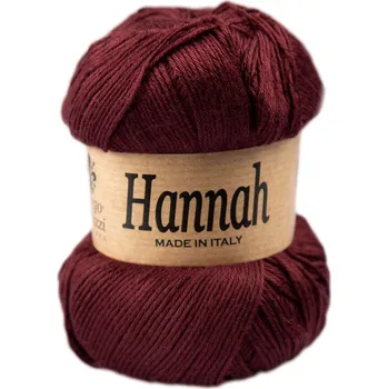 Příze Borgo de Pazzi Hannah 38 Bordó (Eukalyptová příze Hannah 38 Bordó)