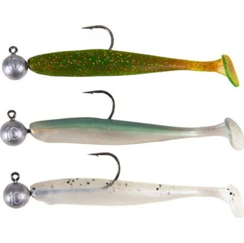 Rybářský háček 3ks - Gumová Nástraha Iron Claw Easy Shad 10cm Mix 3