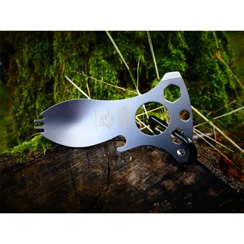 kempingový příbor 5ive Star Gear Survival Spoon - 5ive Star Gear®, Barva: Stříbrná