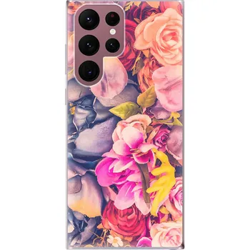 Pouzdro na mobilní telefon Odolné silikonové pouzdro iSaprio - Beauty Flowers - Samsung Galaxy S22 Ultra 5G