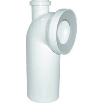 Připojovací koleno WC 110/90° s přípojkou DN50, KK95000