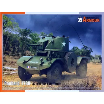 Plastikový model Special Armour 1/35 Panhard 178B 47 mm Gun Late Turret (5x camo)