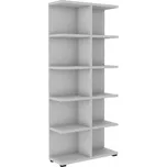 Regál MORE 05, dekor světle šedá