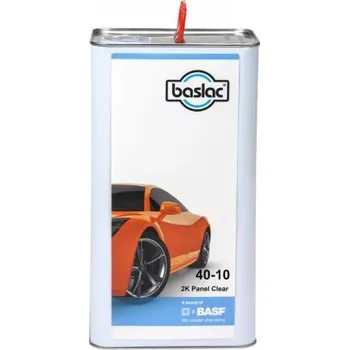 Lak na dřevo BASLAC 40-10 2K Panel Clear - 2K Rychleschnoucí bezbarvý lak, 5 L