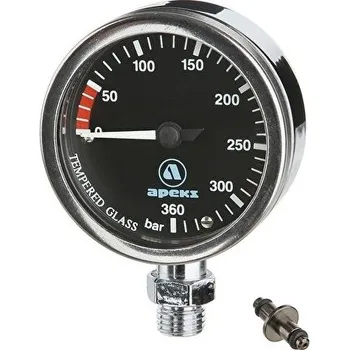 Vodní sport Manometr SPG TECH BLACK APEKS, Apeks