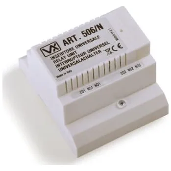 Relé ART 506N - Přídavné relé pro spínání např. osvětlení, servisní tlačítko a pod. systému Videx