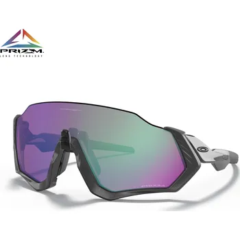 Bike brýle Oakley Flight Jacket mt steel | prizm road jade - Odesíláme do 24 hodin