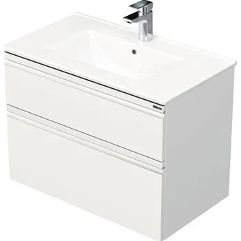 Koupelnový nábytek Koupelnová skříňka s umyvadlem Intedoor BRAVE bílá 81 x 59,5 x 46 cm