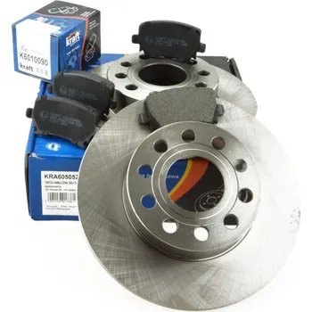 Brzdový komplet Brzdy kotouče a desky zadní SEAT TOLEDO III - KRAFT