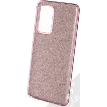 Pouzdro na mobilní telefon 1Mcz Shining TPU třpytivý ochranný kryt pro Samsung Galaxy A53 5G růžová (pink)