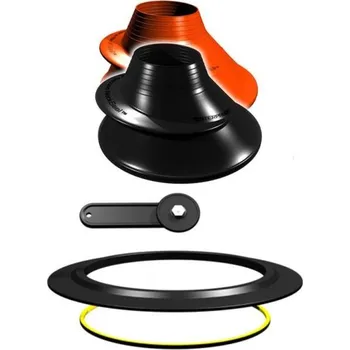 Neoprenový oblek Kit silikonové krční manžety, WATERPROOF oranžová