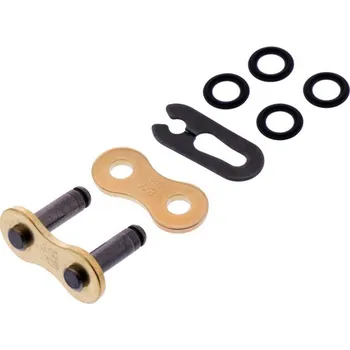 Řetězová sada pro motocykl Spojka řetězu DID 520 VX3 zlatá, rozebíratelná