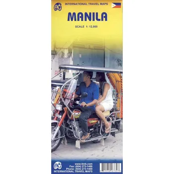 ITMB Publishing plán Manila 1:12 t. ITM