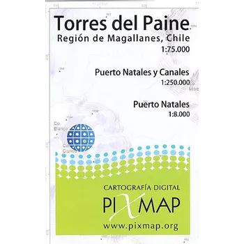 Cordee mapa Torres del Paine 1:75 t. - Cordee (2011)