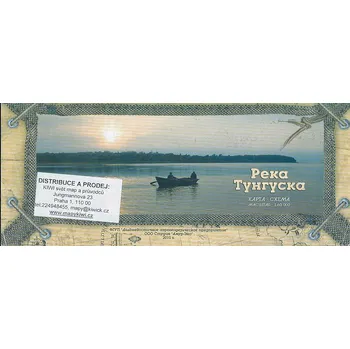 Topkart distribuce mapa Tunguska řeka (přítok Amuru) 1:60 t.