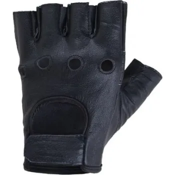 Moto rukavice Bezprstové rukavice na motorku SECA Rider, černé