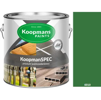 Lak na dřevo Koopmans KOOPMANSPEC RAL 6010 Velikost balení: 0,75 l