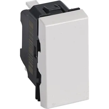 vypínač MOSAIC EASYLED STŘÍDAVÝ PŘEPÍNAČ Č.6, 1 MODUL BÍLÁ LEGRAND 278001L