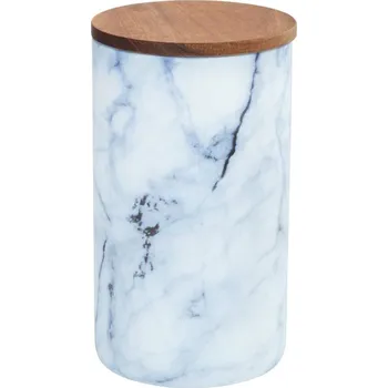 Dóza na potraviny WENKO Dóza na potraviny MIO, 1,4 L, SKLENĚNÁ, MODRÁ