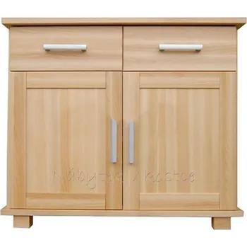 Komoda Buková komoda BORA B7 kombinovaná Barevné provedení: Třešeň.