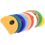 Rozlišovač na klíče půlkruh barevný